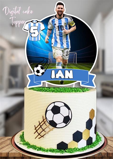 Messi Cake Topper Lionel Messi Cake Topper Messi Cake Decoration