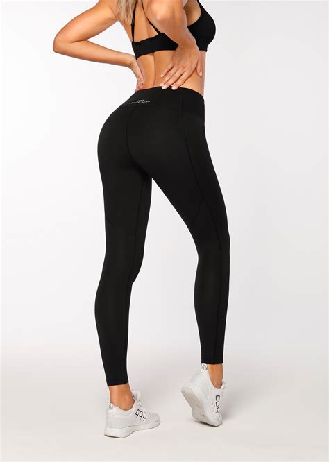 Shop Booty Support Full Length Tight Black Lorna Jane Au