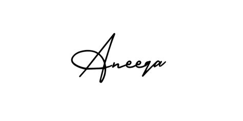 72 Aneeqa Name Signature Style Ideas Amazing Autograph
