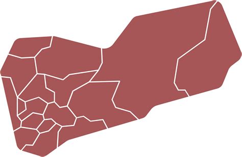 Drawing Of Yemen Map 22832784 Png
