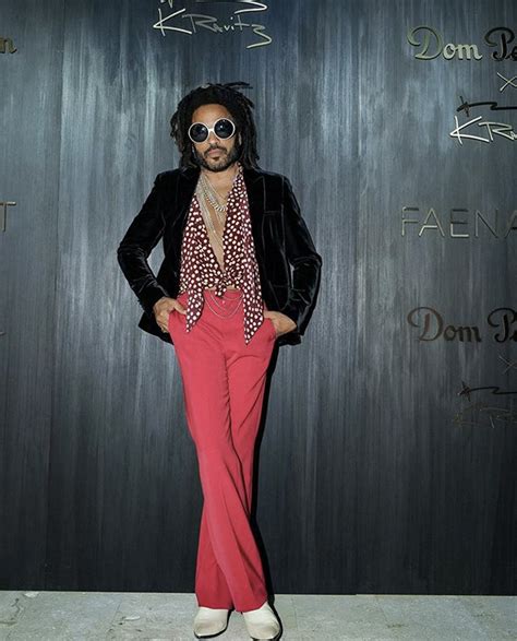 Times Lenny Kravitz Challenged Gender Roles With Fashion Buro