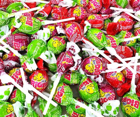 Arcor Big Gum Lollipops Hard Candy Bulk Pack 2 Lbs