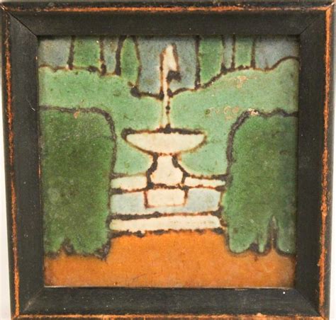 Grueby Art Pottery Tile