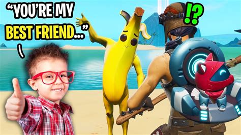 I Played Fortnite With The Nicest 11 Year Old Kid Ever Emotional