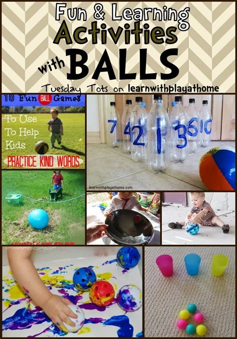 Learn With Play At Home Fun And Learning Activities With Balls