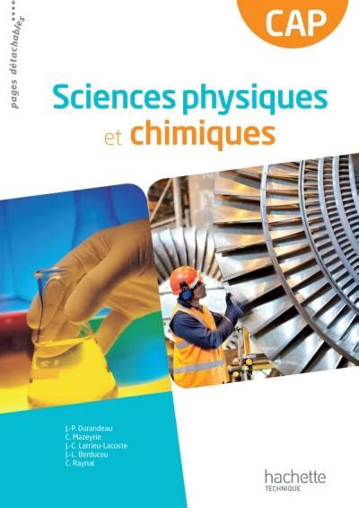 Sciences Physiques Et Chimique Cap Livre élève Consommable Edition