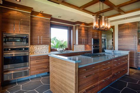 Hawaii 1 Tropical Kitchen Vancouver By Norelco Cabinets Ltd Houzz