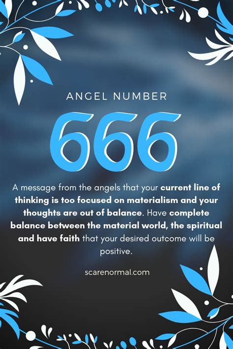 Angel Number 666 Meaning Angel Number 666 Angel Number Meanings 666