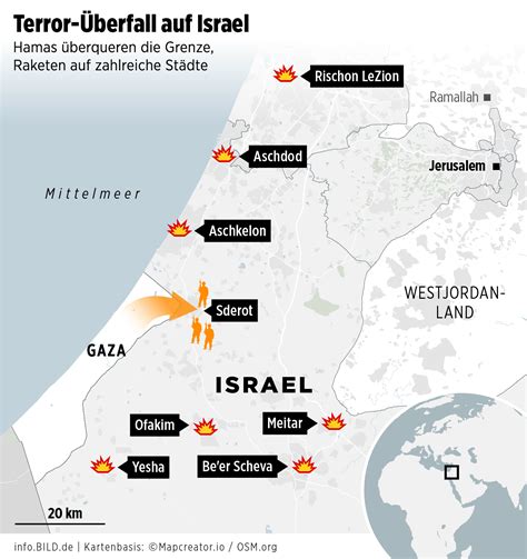 Netanjahu nach Attacke aus Gaza Bürger Israels wir sind im Krieg