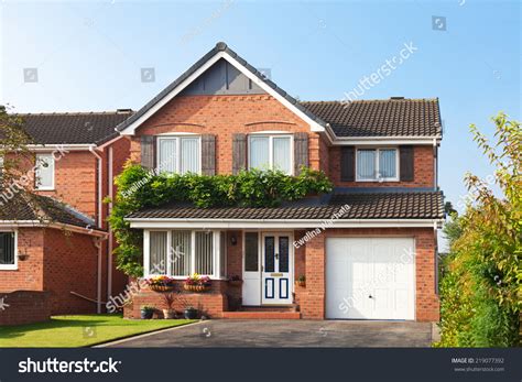 English Detached House Covered Green Stock Photo 219077392 Shutterstock
