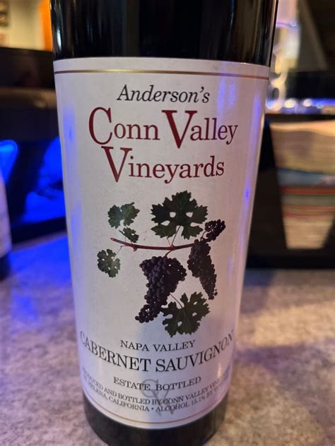 Anderson S Conn Valley Vineyards Cabernet Sauvignon Estate Reserve Usa California Napa