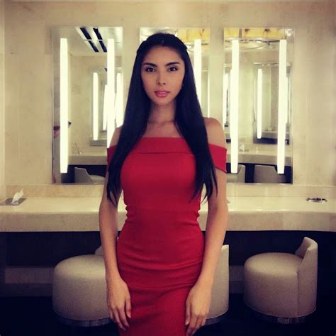 Sabel Gonzales Pretty Philippines Transgender In Red Dresses Tg Beauty