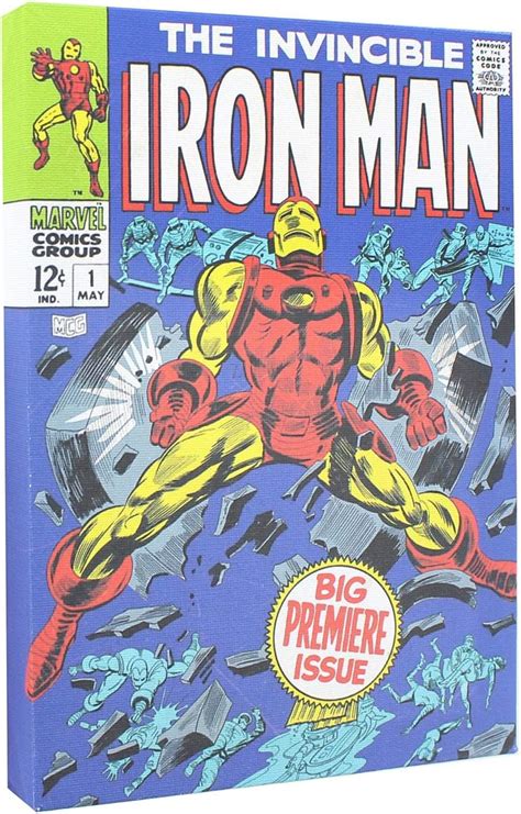 Iron Man 1 Comic Waterlaneta