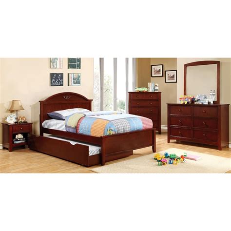 Cherry Full Platform Bed Lexington Everything Home Shop One Stop