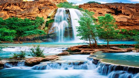 Amazing Natural Waterfalls In Arizona Youtube