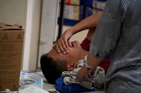 Boys Grit Their Teeth During Circumcision Season In The Philippines