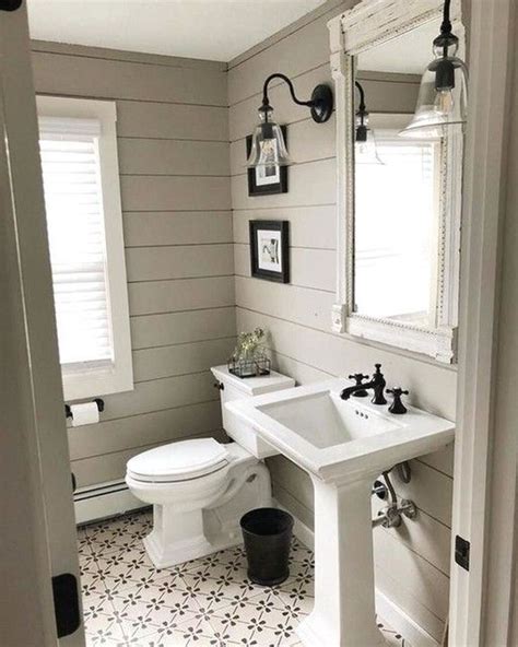 Instead of designing an expensive custom cabinet for the space, scott attaches a silestone countertop remnant. Awesome Small Bathroom Remodel Ideas On A Budget 13 - HMDCRTN