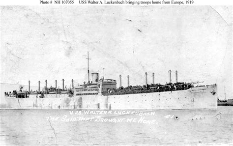 Usn Ships Uss Walter A Luckenbach Id 3171
