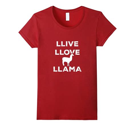 Live Love Llama Shirt Funny Llama Tshirt