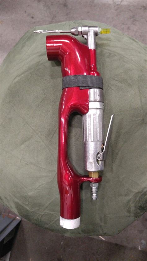 Dotco 90° Air Drill Custom Vacuum Attachment Vacuum Custom Drill