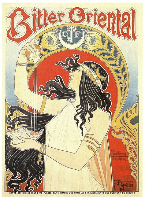 Blogging About Design Art Nouveau Poster