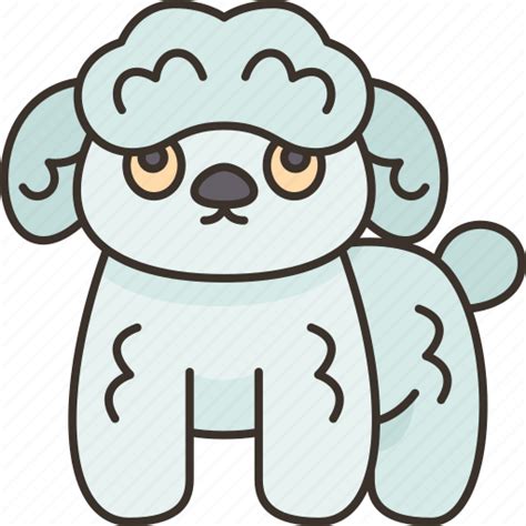 Poodle Dog Pet Fur Miniature Icon Download On Iconfinder