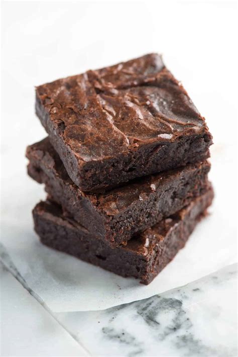 Straightforward Fudgy Brownies From Scratch Our Favourite The