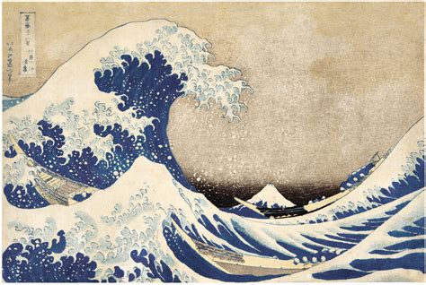 Katsushika Hokusai 1760 1849 Edo Period 19th Century Under The Wave Off Kanagawa Kanagawa