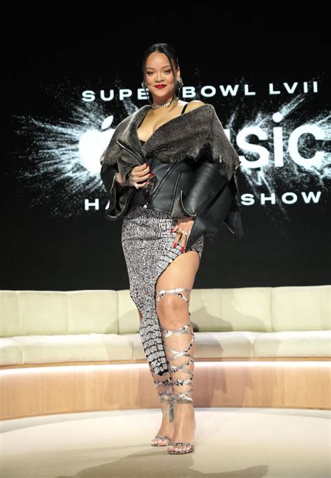 Rihanna At Apple Music Super Bowl Lvii Halftime Show In Phoenix 02092023 Hawtcelebs