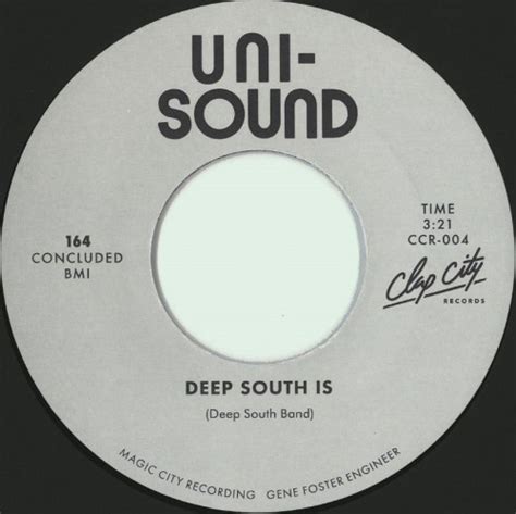 Deep South Band ‎ Deep South Is A Touch Of Soul Funk O Logy