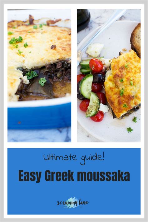 Easy Moussaka Recipe In 2021 Moussaka Recipe Easy Easy Meat Recipes