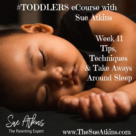 Toddlers Sleep And A Sense Of Humour Sue Atkins The Parenting Coach