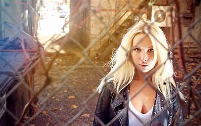 Leather Blonde Blond Jackets Hair Blondes Wallpapers