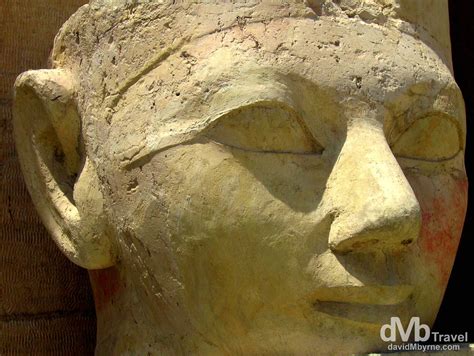 Head Temple Of Hatshepsut Luxor Egypt Worldwide Destination