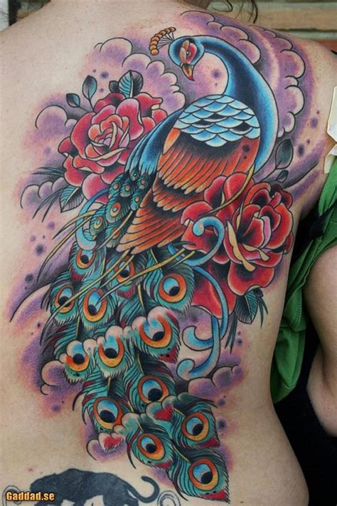 55 peacock tattoo designs dubitinsider