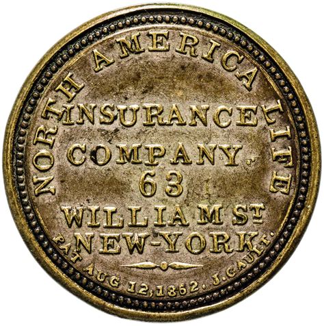 Term life america insurance is proud to offer north american life insurance. One of Just Two Known HB-199 "Straight Insurance" Twelve Cents North American Life Insurance Co. 12