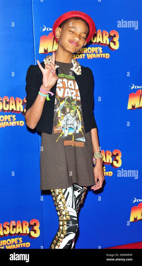 Willow Smith At The Madagascar 3 Europes Most Wanted Premiere Held