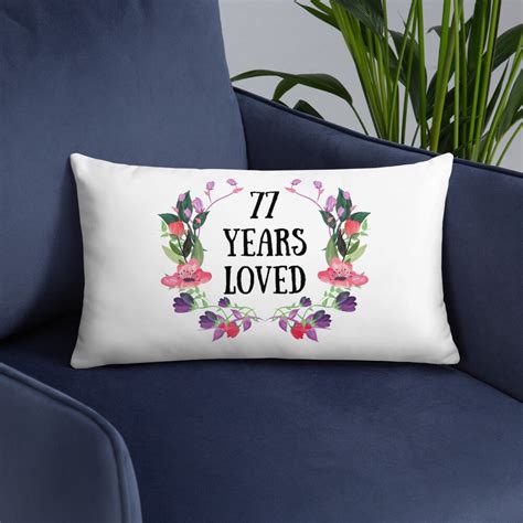 77th Birthday Ts For Women 77 Year Old Female77 Years Etsy