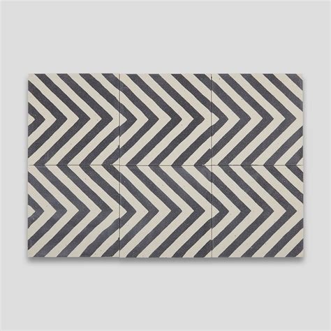Zebra Encaustic Cement Tile Otto Tiles And Design