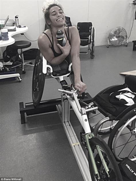 Madison De Rozario Training Ahead Of The Paralympic Games In Rio Daily Mail Online