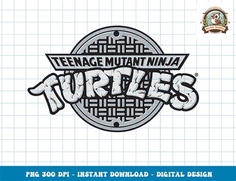 Teenage Mutant Ninja Turtles Tmnt Sewer Logo Png Digital Do Inspire