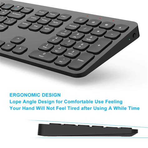 Leadsail Wireless Keyboard And Mouse Wireless Mouse And Keyboard Combo