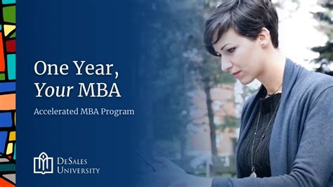 Online Accelerated Mba Program Earn Your Desales University Mba Degree