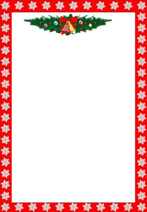 Christmas Border Word Template Free Cliparts That You Can Download To