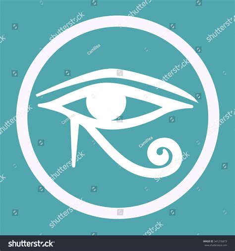 Vector Horus Eye Illustration Stock Vector Royalty Free 341276873 Shutterstock