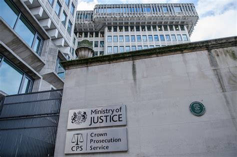 Ministry Of Justice Crown Prosecution Service London Stock Photo