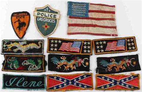Lot Of 12 Civil War To Korea Rare Military Patches