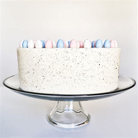 Speckled Egg Easter Cake
