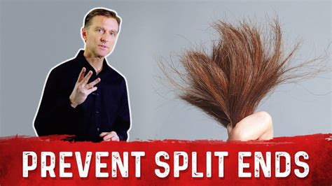 How To Get Rid Of Split Ends Cause Of Split Ends Dr Berg Youtube