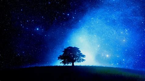 Night Starry Sky Over The Valley 4244211 1920x1080 All For Desktop